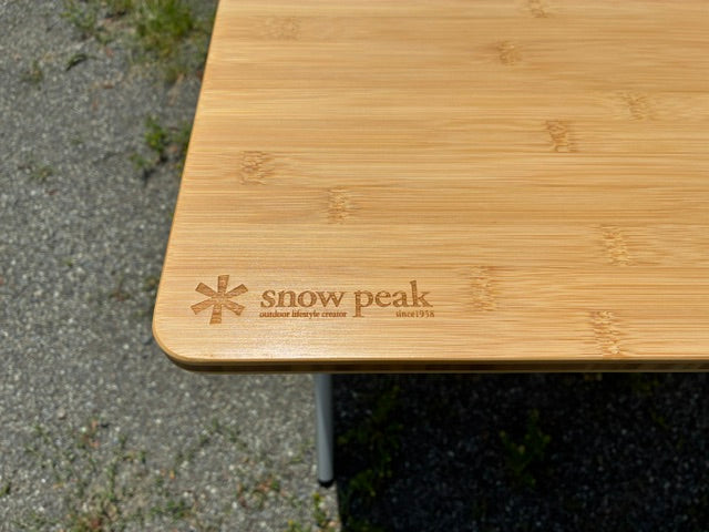 Snow Peak ワンアクションテーブル竹